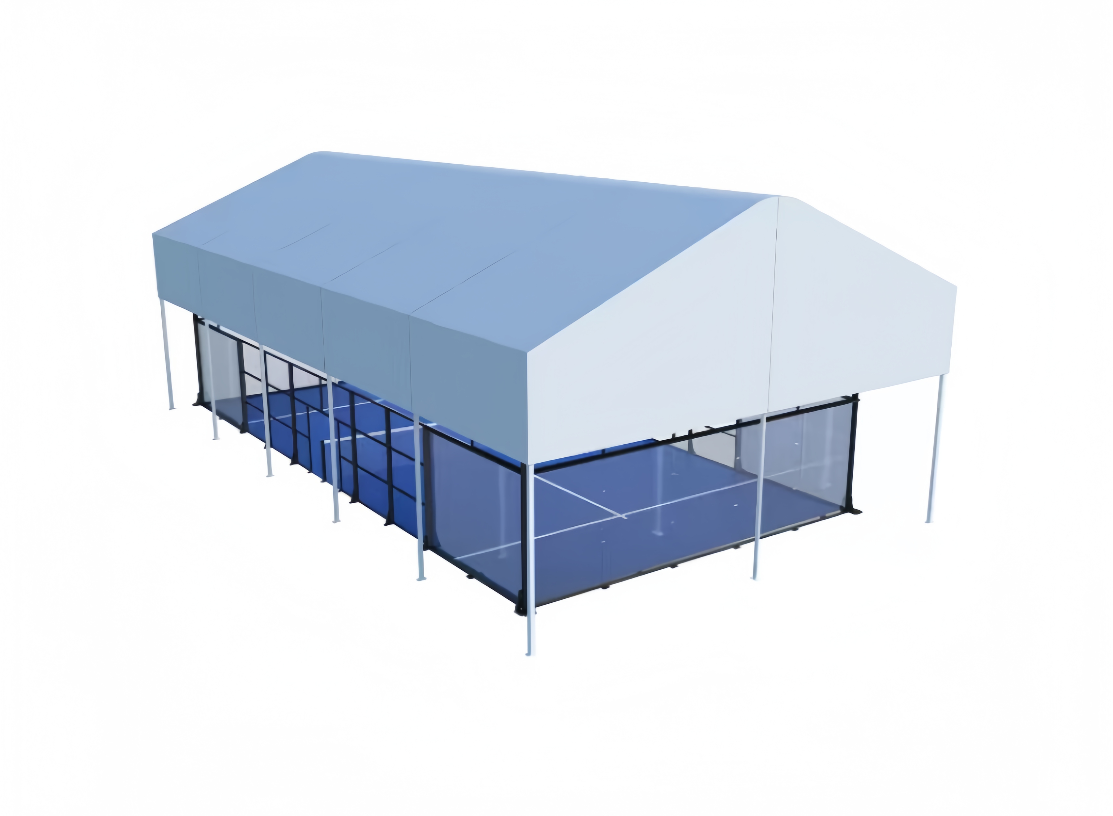 A type padel court roof/cover