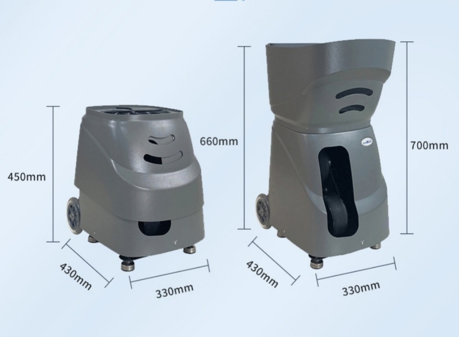 Automatic tennis ball machine for training