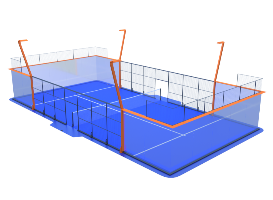 Full Panoramic 360 Padel Court